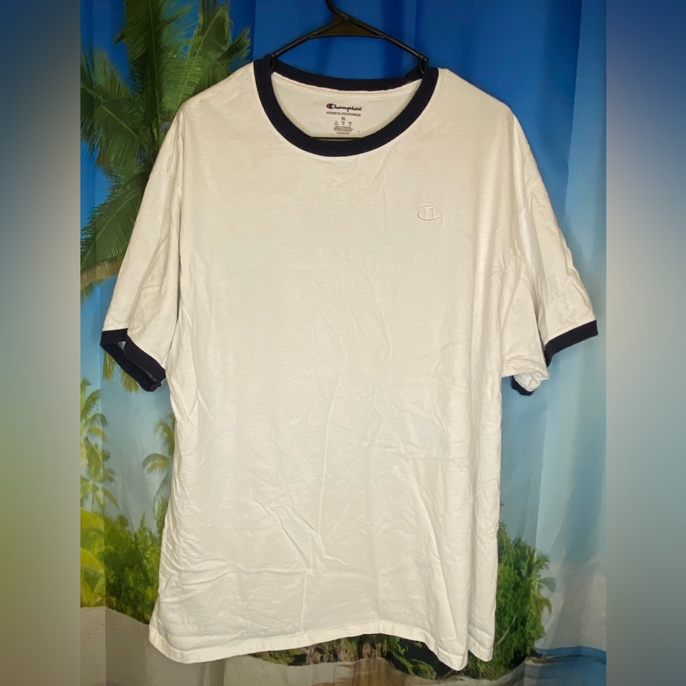 Champion - Mens XL Classic Jersey Ringer Tee